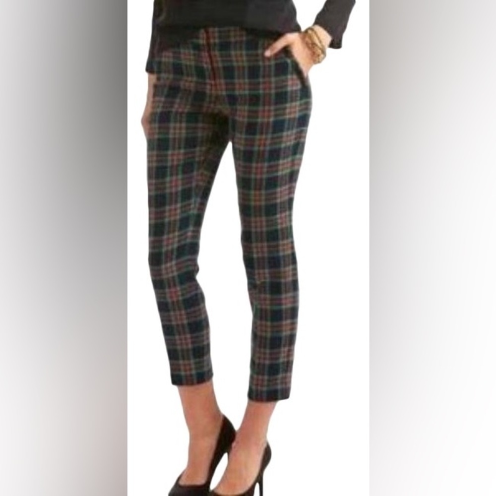 Women’s Vineyard Vines Tartan Plaid Pants Size 0
